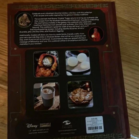 FINAL SALE STAR WARS NWT cookbook - Picture 2 of 3